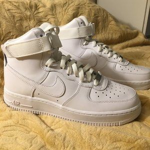 Women's Nike Air Force 1 Hightops - US Size 9.5